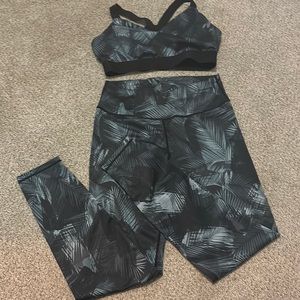 Woman’s Leggings Sports Bra Matching set